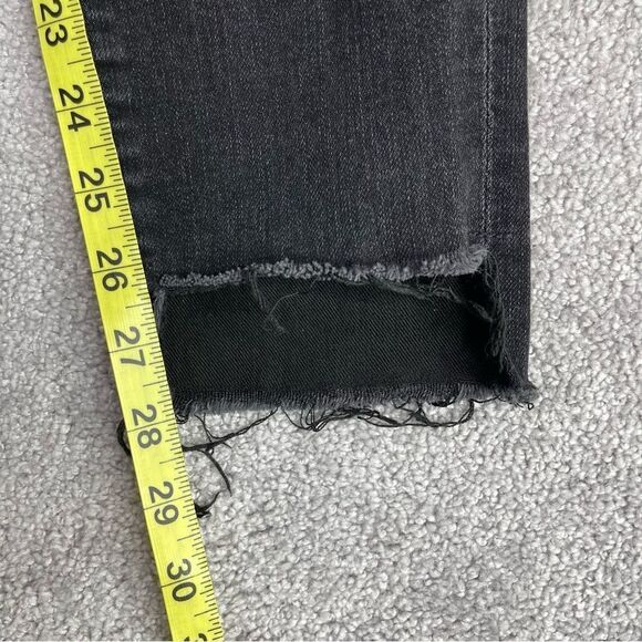 Citizens of Humanity Jeans Women’s 25 Black Skinny Leg High Rise Rocket - Picture 15 of 16